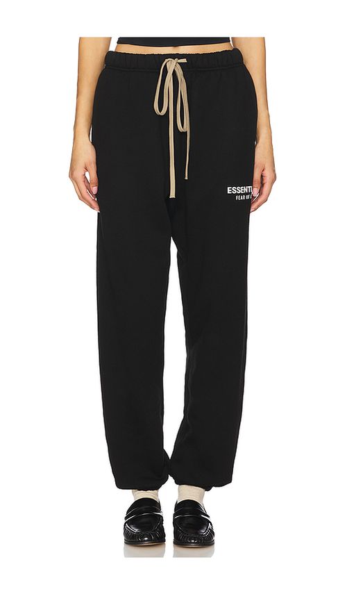 Fear of God ESSENTIALS Fleece Essential Sweatpant in Black - Black. L also in