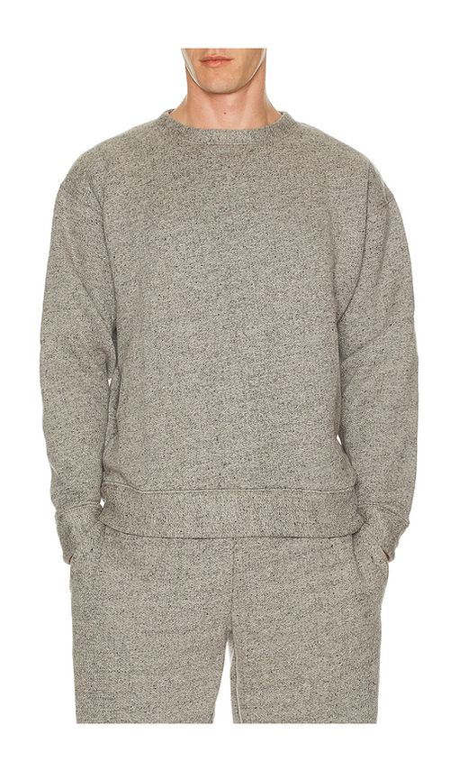 Asher Kane Crewneck Sweater in Grey. S. Also in L, M, XL/1X