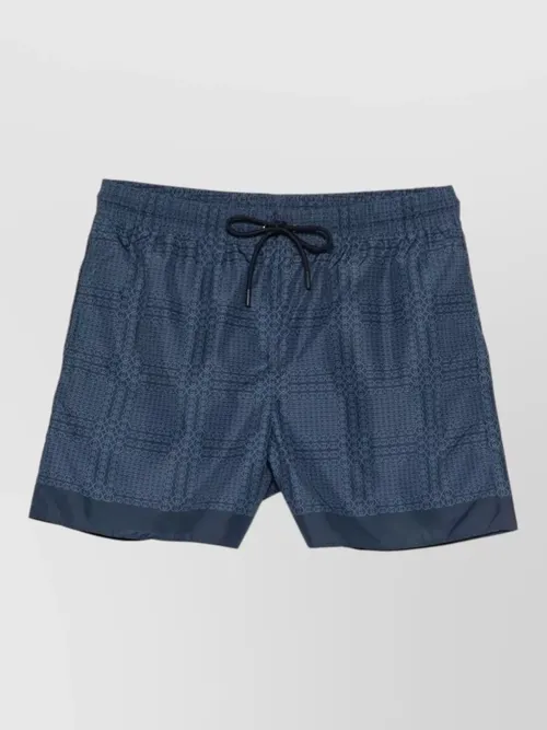 Gucci - short length swimsuit all over pattern