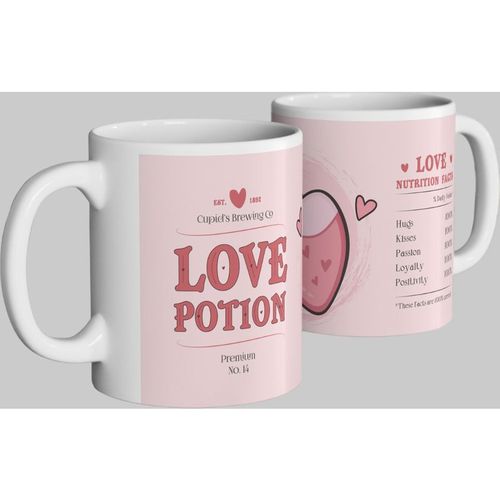 'Love Potion' Valentine's Day Mug - A Magical Gift for Someone Special