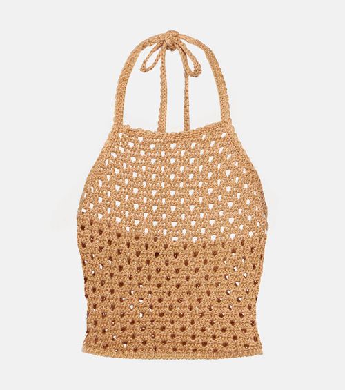 Crochet cotton top