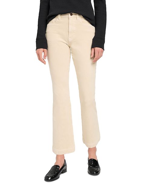 Soft Stretch Flared Corduroy Pants