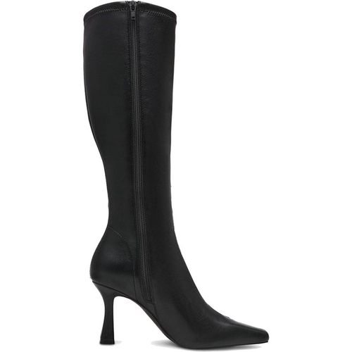 Steve Madden Womens Flute Boot Blacks - Black