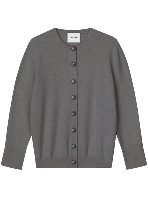 Plied cardigan - Grey