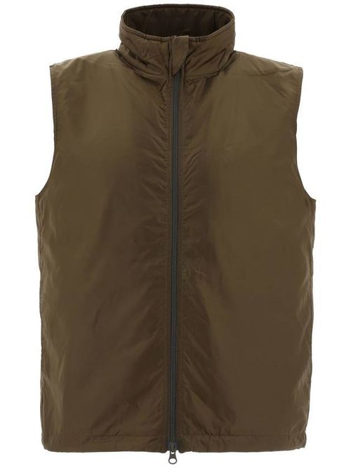 Technical zipped-up gilet