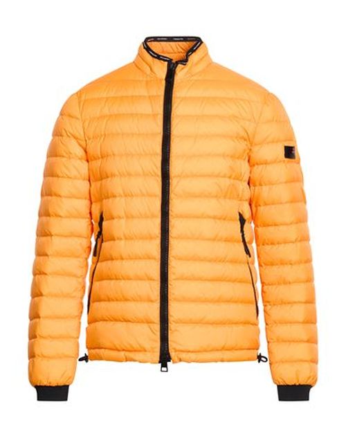 Man Puffer Orange Size L Polyamide