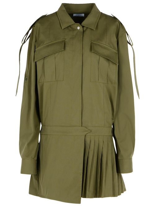 Savana Green Cotton Dress