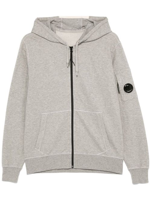 Fleece zipped hoodie - Grey