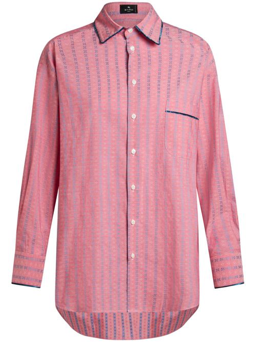 Jacquard shirt - Pink