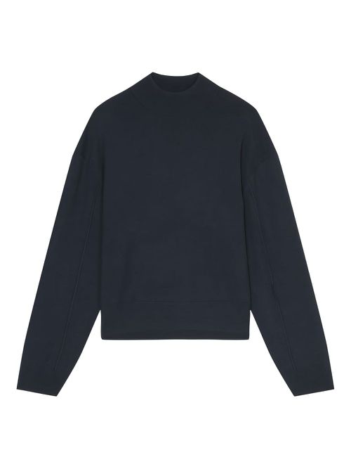 High-neck sweater - Blue