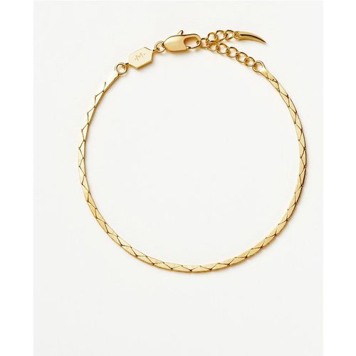 Lucy Williams Cobra Snake Chain Bracelet | Gold Plated