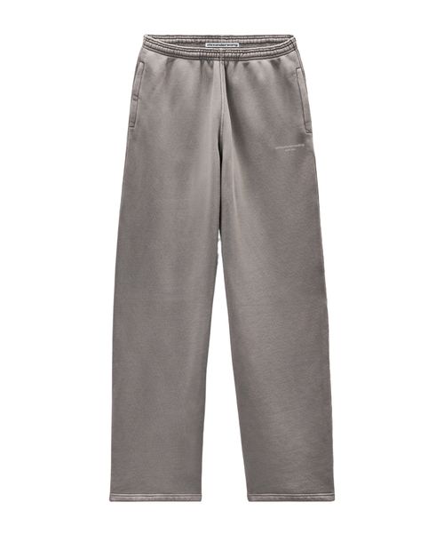 Grey Wide-Leg Sweatpants