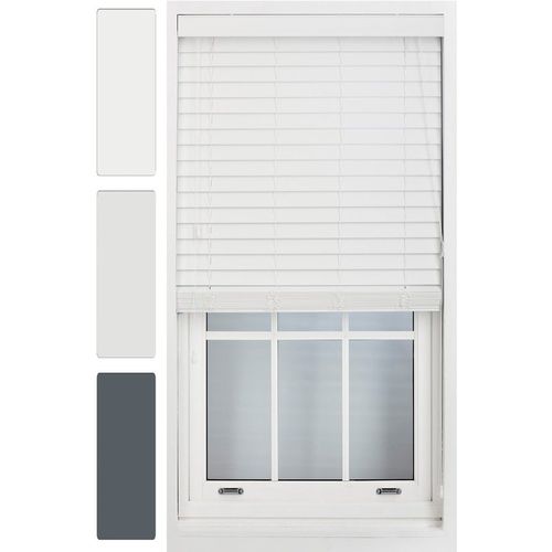 Venetian Window Blinds Faux Wood 50mm Slats