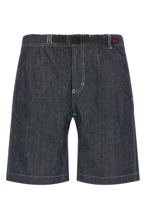 'Japanese Chambray' Bermuda Shorts