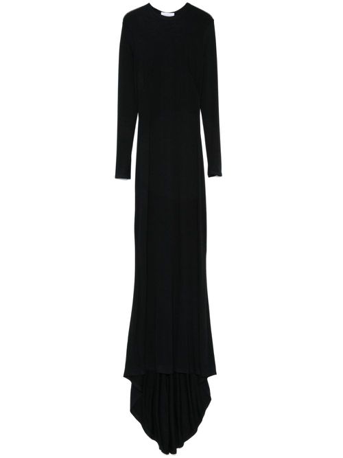 Jersey maxi dress - Black
