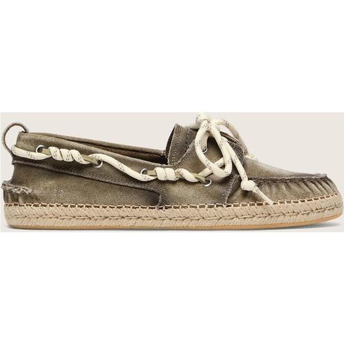 Golden Goose - Women’s Cruise In Military-green Canvas With White Hiking Laces, Woman
