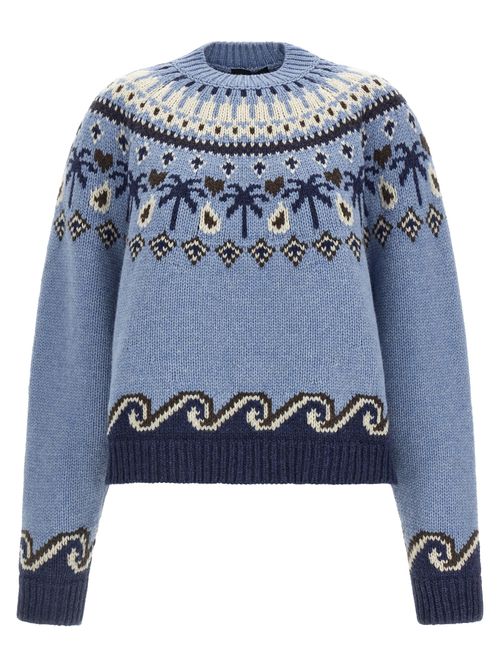 Sweet Winter Sweater — Blue