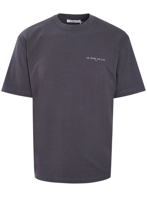 Logo-print T-shirt - Grey