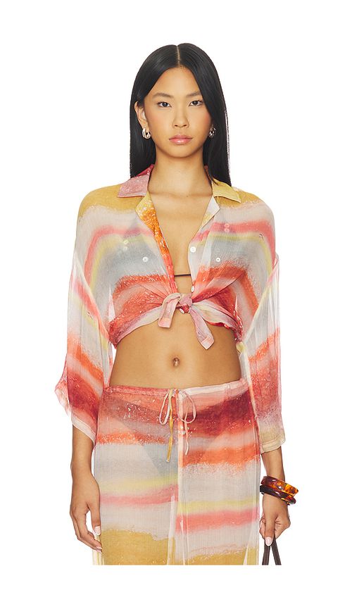 Vitamin A Petra Shirt in Terra Forms. M also in L