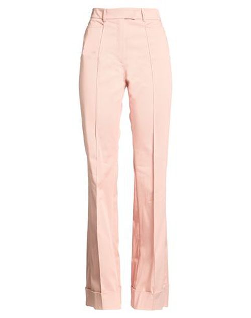 Woman Pants Blush Size 6 Cotton, Elastane