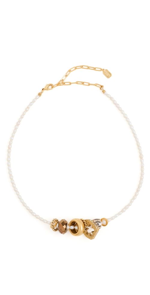 Ines Necklace Pearl One Size