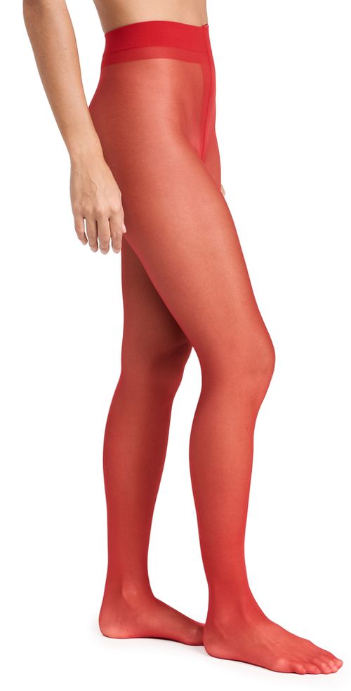 Avery Microfiber Tights Red