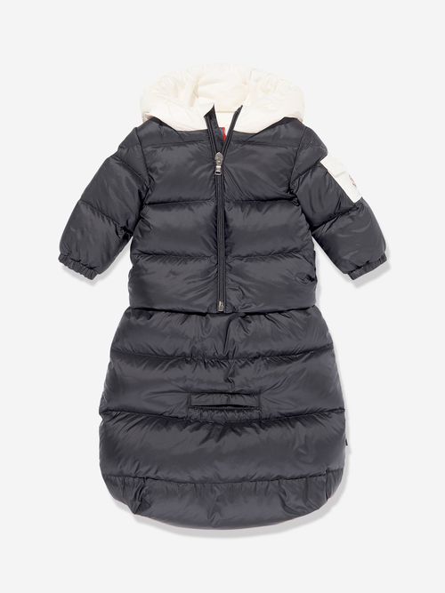 Baby Down Padded Ueno Nest in Navy