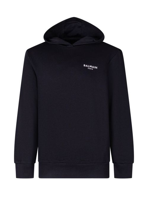 Kids Black Logo Hoodie
