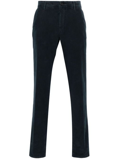 Slim-cut chino trousers - Blue