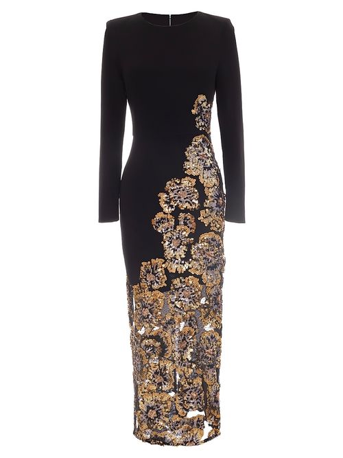 Women's Mara Embeliished Cocktail Dress - Gold Multi