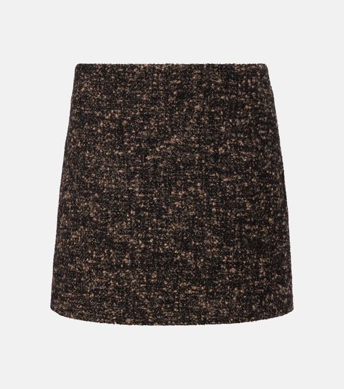Blazé Milano Coci wool-blend tweed miniskirt