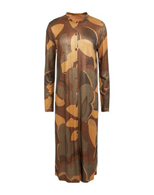 Siyu Woman Midi dress Marigold Size 4 Viscose, Polyamide, Polyester