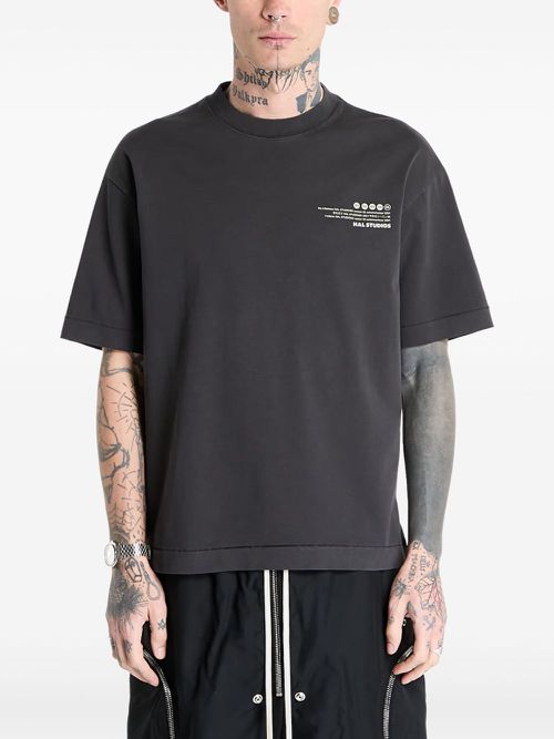 Cotton T-shirt - Black