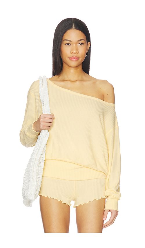 Spiritual Gangster Rhythm Top in Yellow. L. Also in