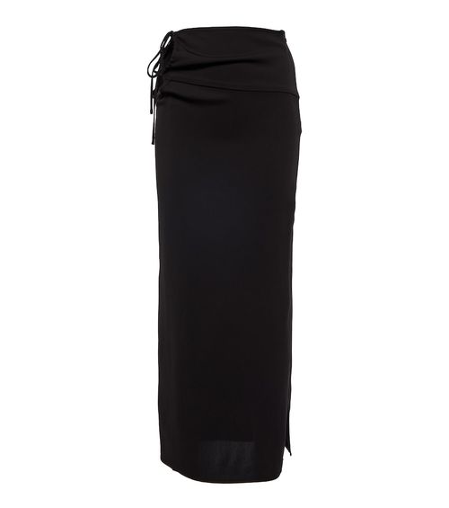 Christopher Esber Wraparound crêpe maxi skirt