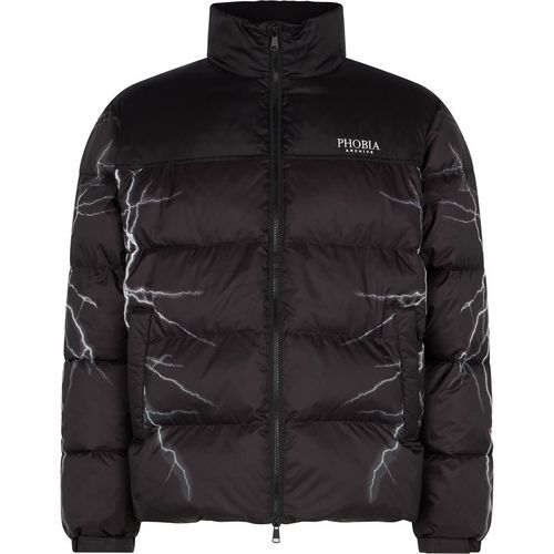 Puffy Jacket Men's Down Jacket Black/grey