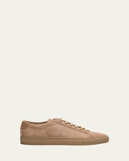 Men's Achilles Suede Low-Top Sneakers