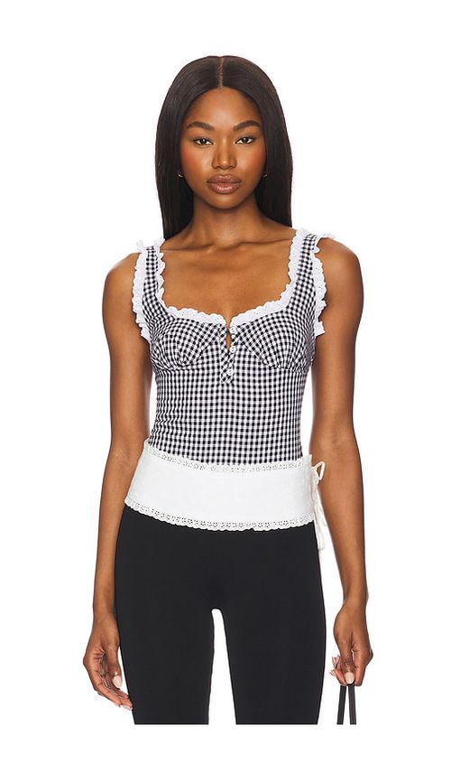 Free People x Intimately FP Cassie Bodysuit in Black. -  S also in L