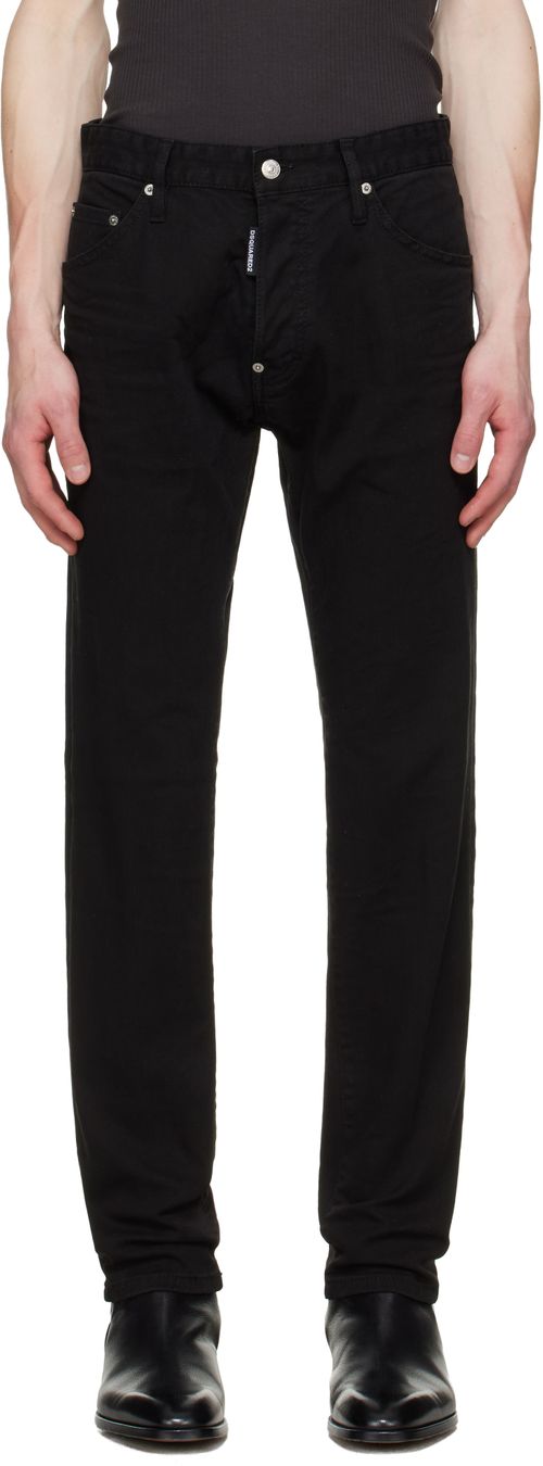 Black Garment Dyed Teddy Jeans