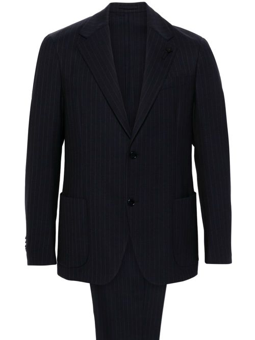 Pinstriped suit - Blue