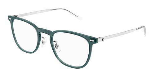 Montblanc MB0393ON 004 Men's Eyeglasses Clear  51 - Blue Light Block Available