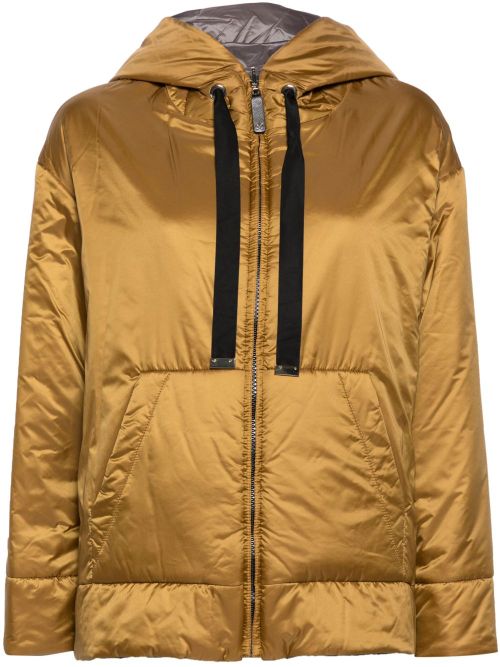 Zipped hooded jacket - Yellow