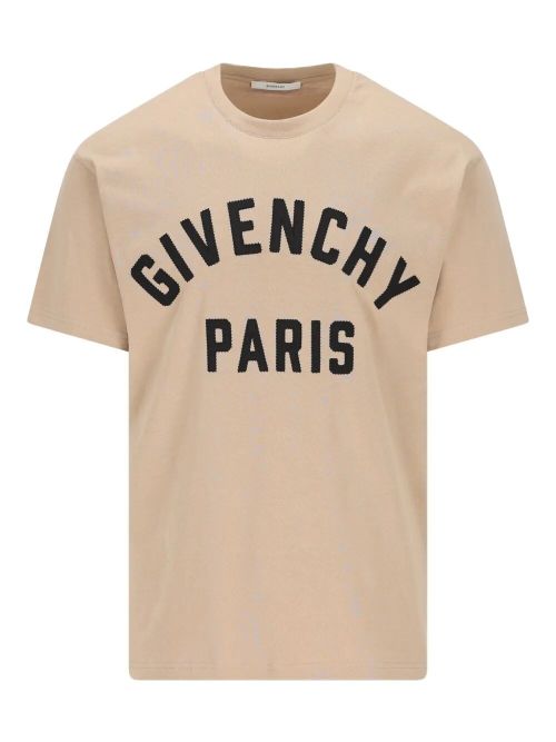 Paris Embroidery Cotton T-Shirt