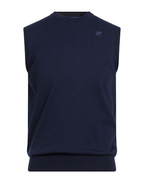 Man Sweater Midnight blue Size M Cotton