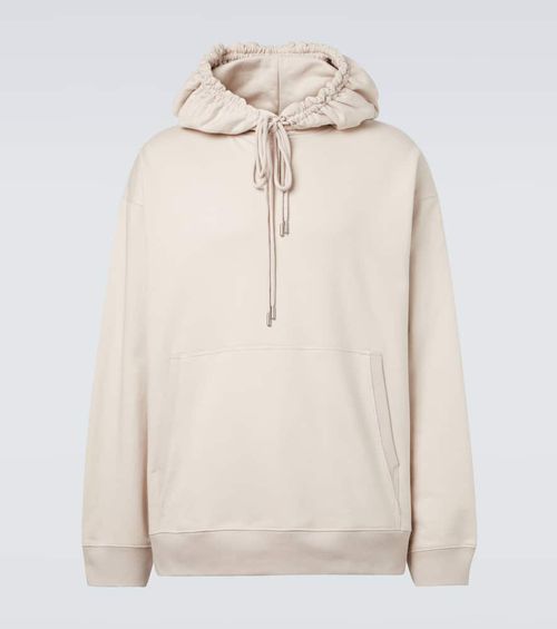 Cotton jersey hoodie