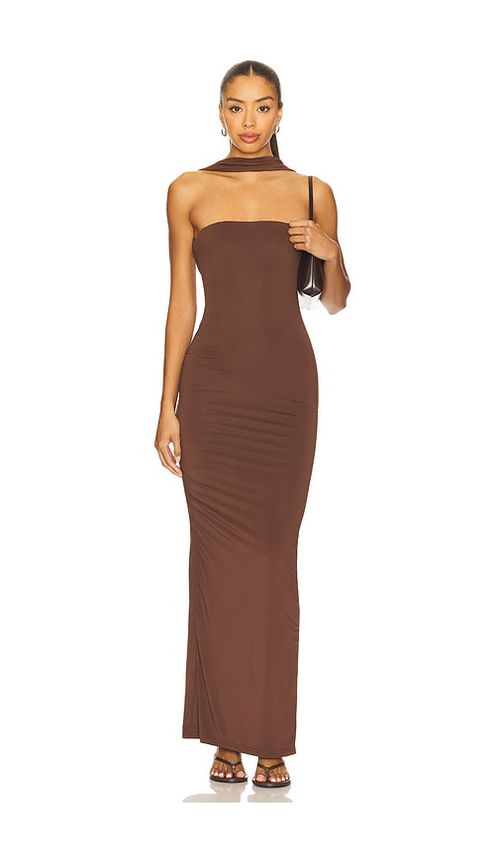 ALL THE WAYS Brissa Maxi Dress in Black. L. Also in XXS, XS
