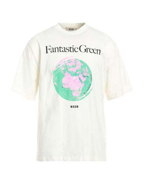 Man T-shirt Cream