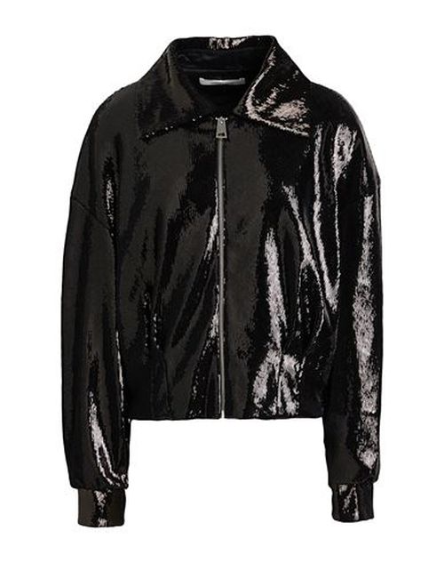 Woman Jacket Black Size 10 Polyester