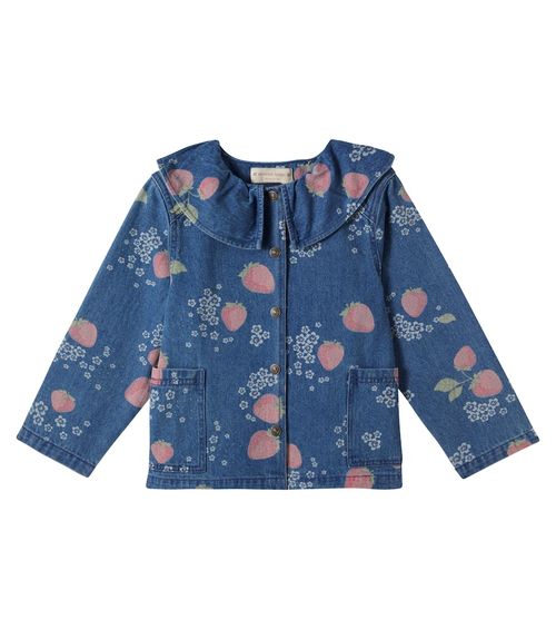 Konges Sløjd Magot printed denim jacket