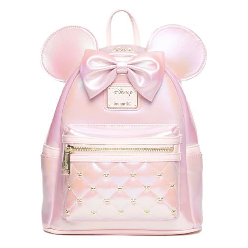 Loungefly Disney The Minnie Mouse Classic Series Rose Iridescent Women's Backpack